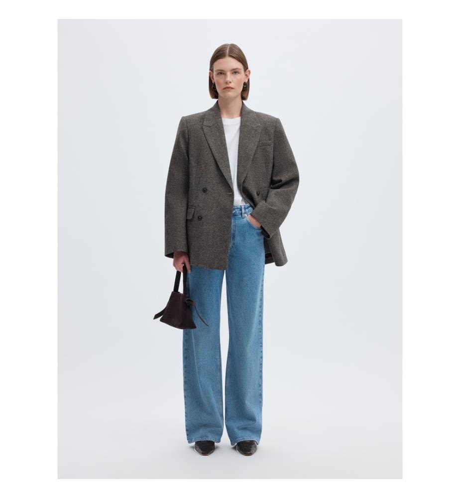 Weite Jeans – Hellblau