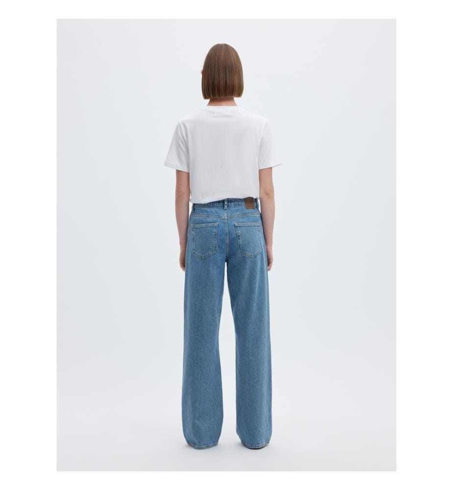 Weite Jeans – Hellblau