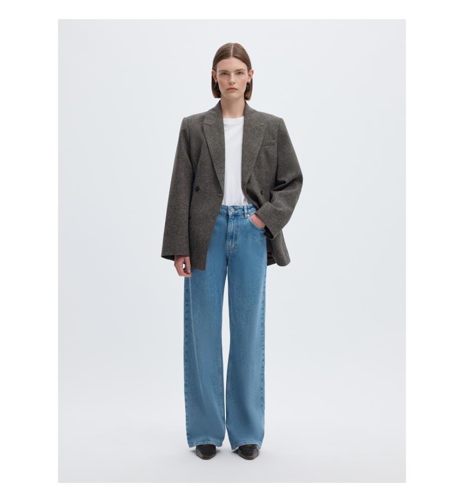 Weite Jeans – Hellblau