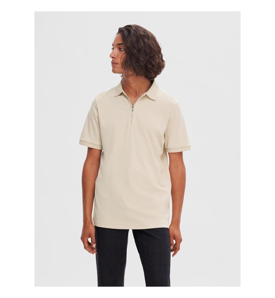 Poloshirt - Creme
