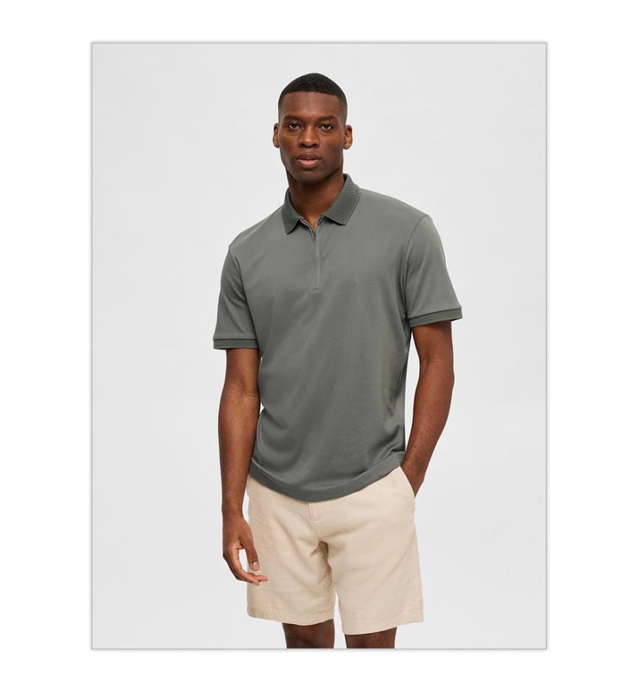Poloshirt Fave Regular Fit - Dunkelgrau
