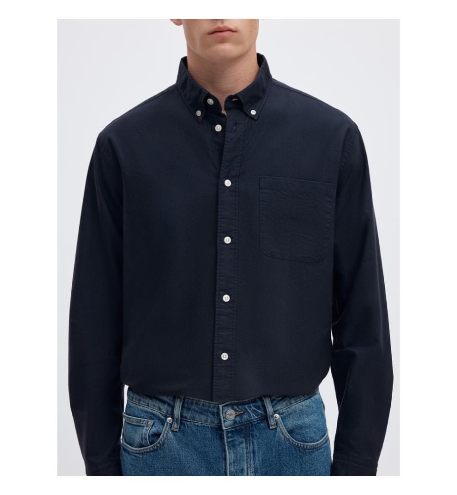Oxford-Hemd – Himmelblau