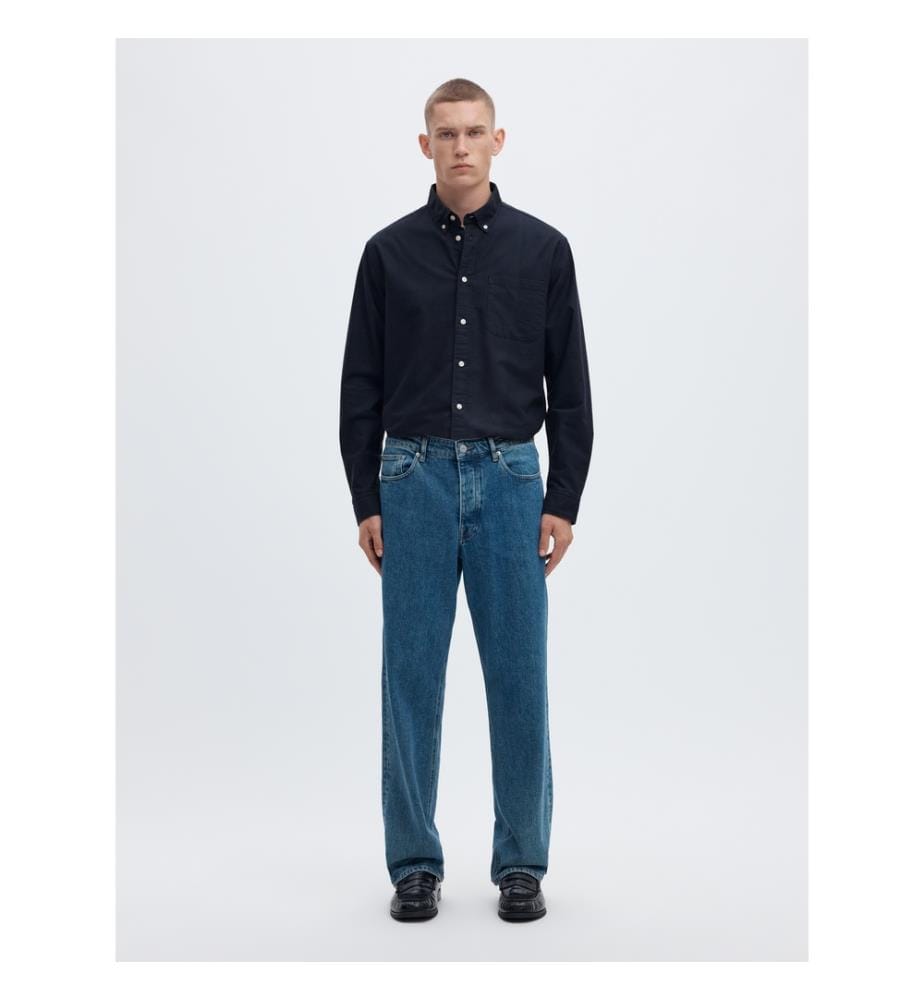 Oxford-Hemd – Himmelblau