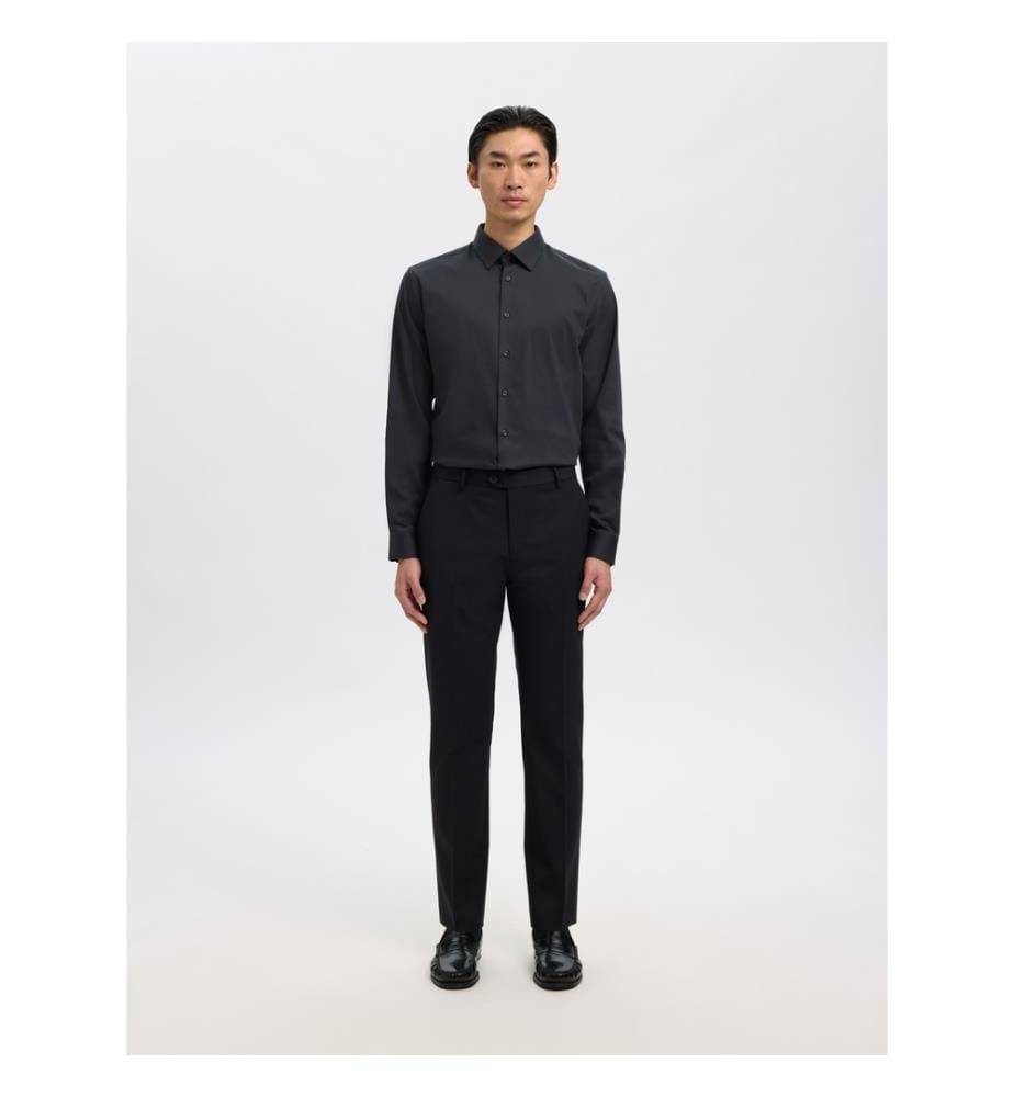 Hemd Slim Fit Filip Performance - Schwarz
