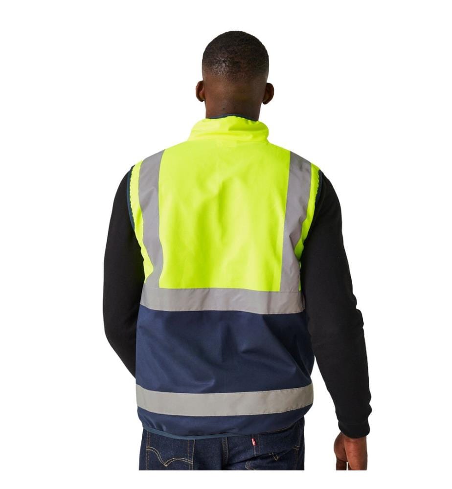 Regatta Professional - Hi-Vis Weste Durchgehender Reissverschluss für Herren