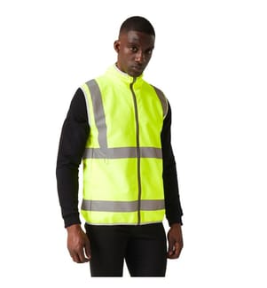 Regatta Professional - Hi-Vis Weste Durchgehender Reissverschluss für Herren