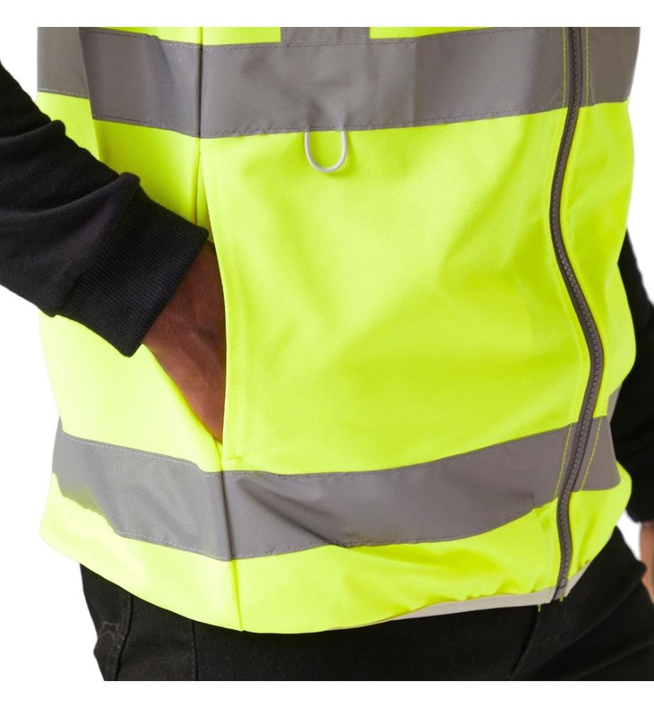 Regatta Professional - Hi-Vis Weste Durchgehender Reissverschluss für Herren