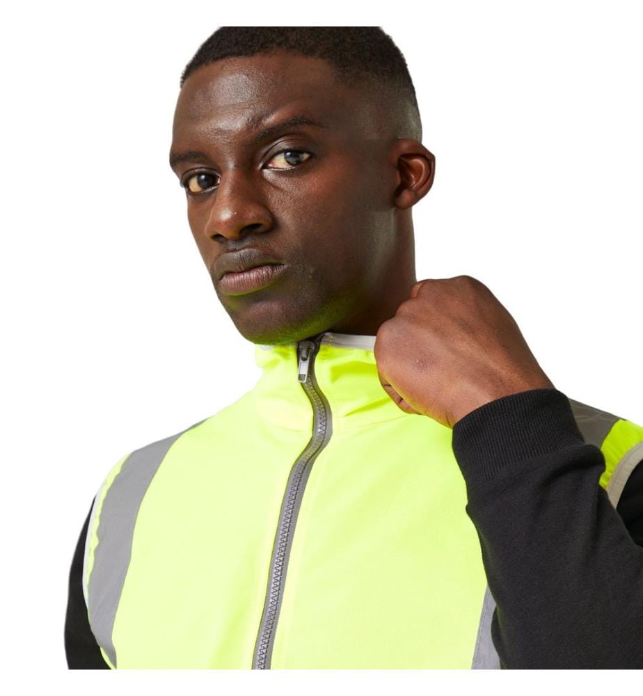 Regatta Professional - Hi-Vis Weste Durchgehender Reissverschluss für Herren