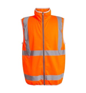 Regatta Professional - Hi-Vis Weste Durchgehender Reissverschluss für Herren