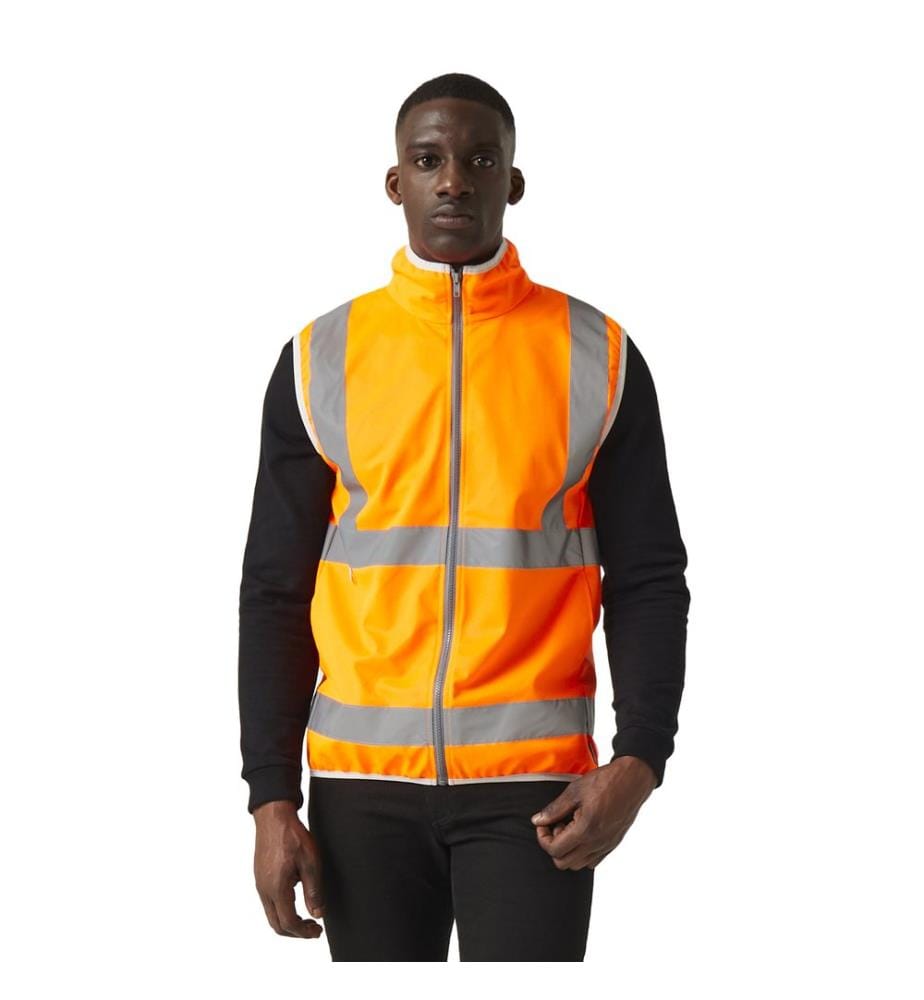 Regatta Professional - Hi-Vis Weste Durchgehender Reissverschluss für Herren