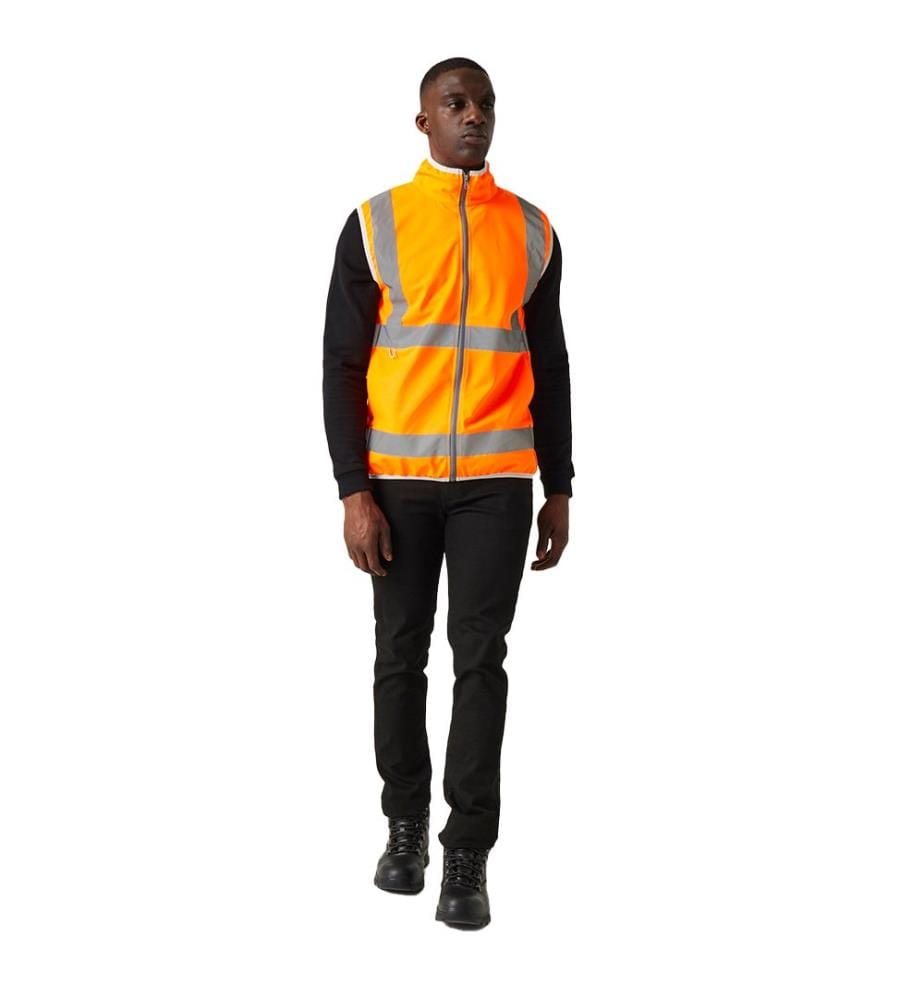 Regatta Professional - Hi-Vis Weste Durchgehender Reissverschluss für Herren