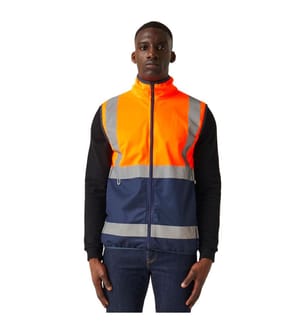 Regatta Professional - Hi-Vis Weste Durchgehender Reissverschluss für Herren