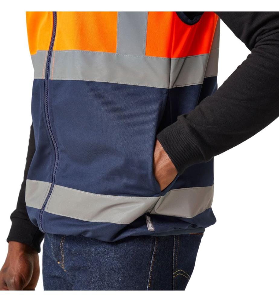 Regatta Professional - Hi-Vis Weste Durchgehender Reissverschluss für Herren