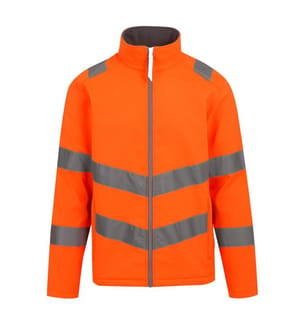 Regatta Professional - Softshelljacke Signalkleidung für Herren