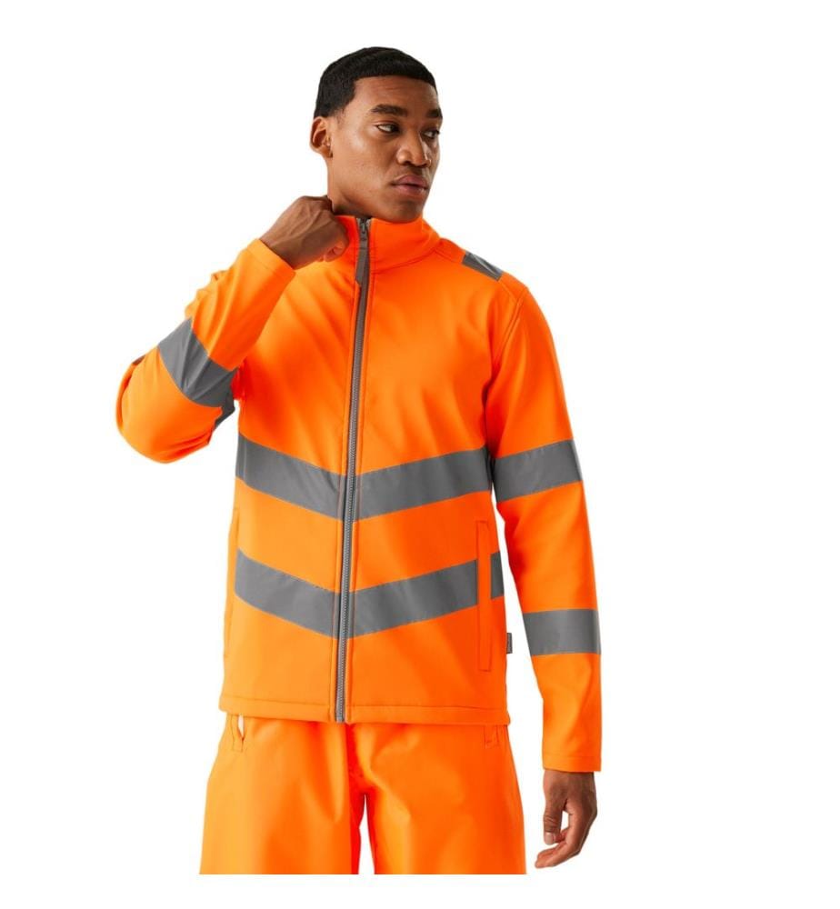 Regatta Professional - Softshelljacke Signalkleidung für Herren