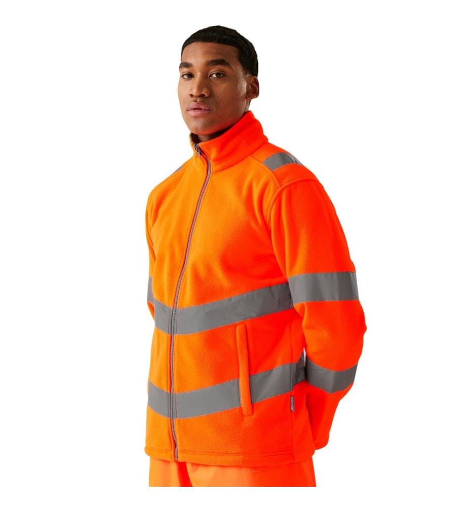 Regatta Professional - Fleecejacke hohe Sichtbarkeit für Herren/Damen Unisex