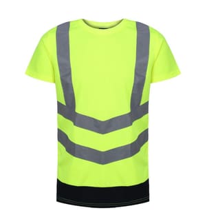Regatta Professional - T-Shirt hohe Sichtbarkeit für Herren kurzärmlig