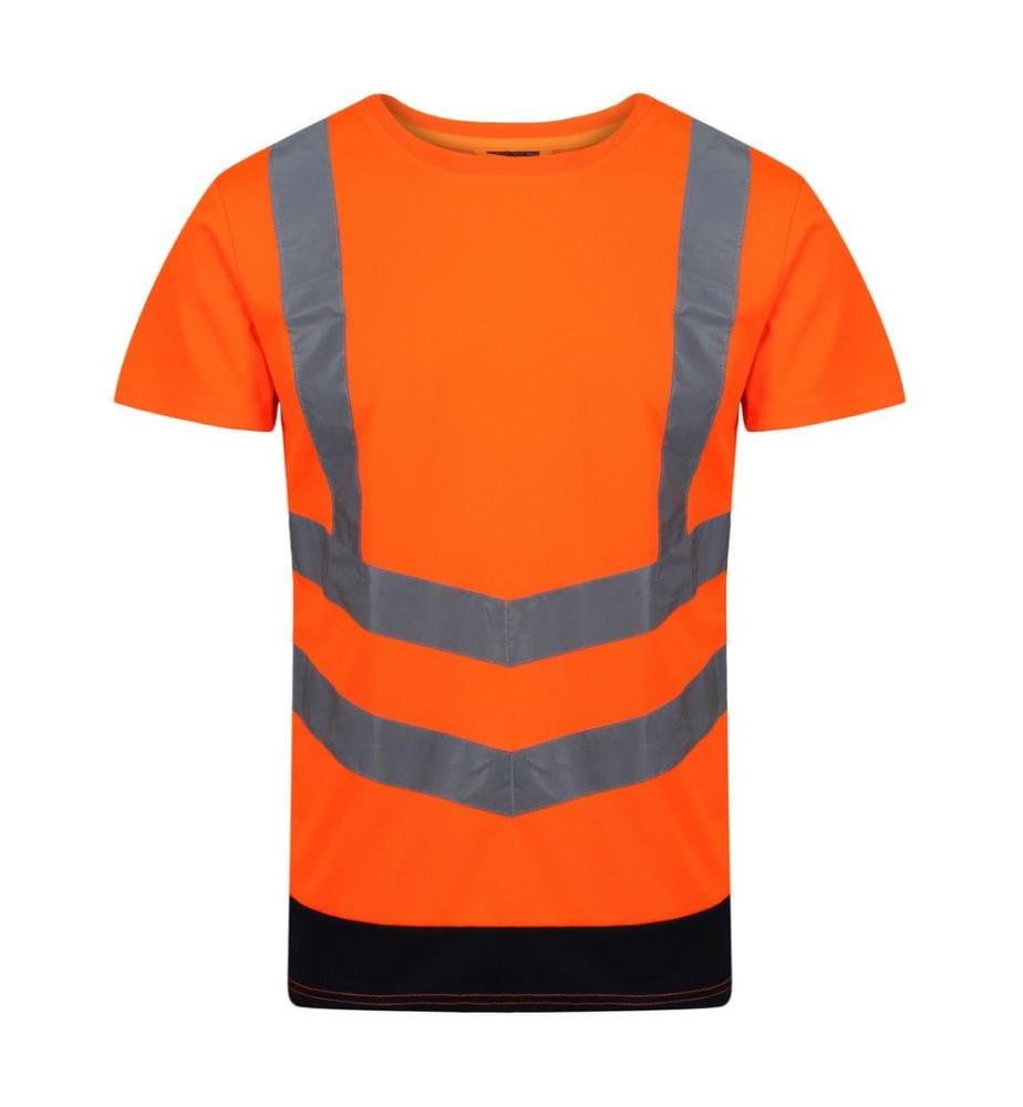 Regatta Professional - T-Shirt hohe Sichtbarkeit für Herren kurzärmlig
