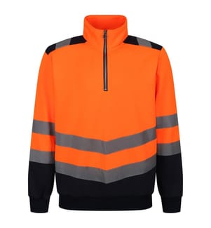 Regatta Professional - Hi-Vis Weste mit kurzem Reissverschluss für Herren