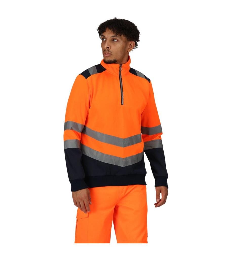 Regatta Professional - Hi-Vis Weste mit kurzem Reissverschluss für Herren