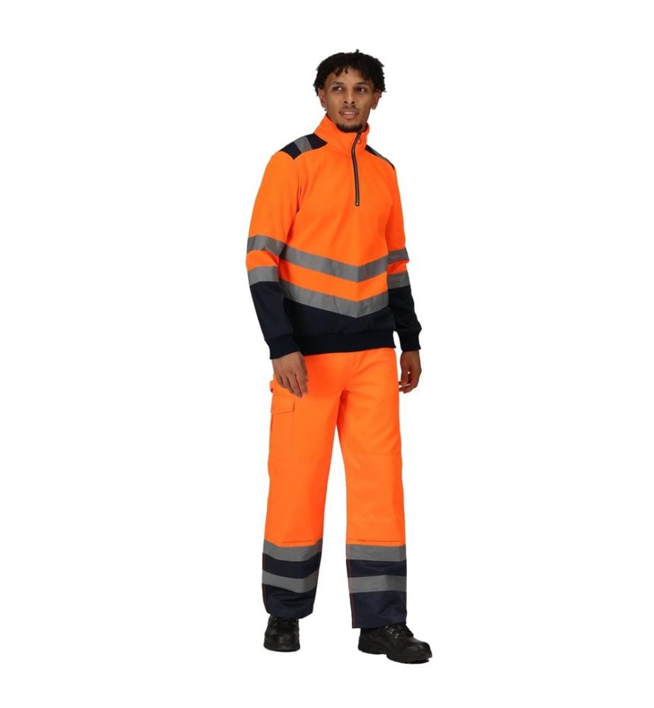 Regatta Professional - Hi-Vis Weste mit kurzem Reissverschluss für Herren