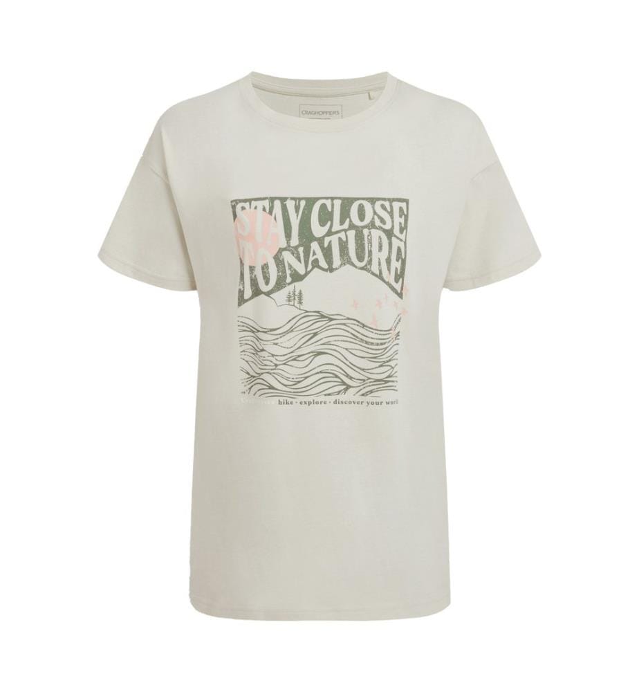 Craghoppers - "Yago Stay Close To Nature" T-Shirt für Damen, kurzärmlig