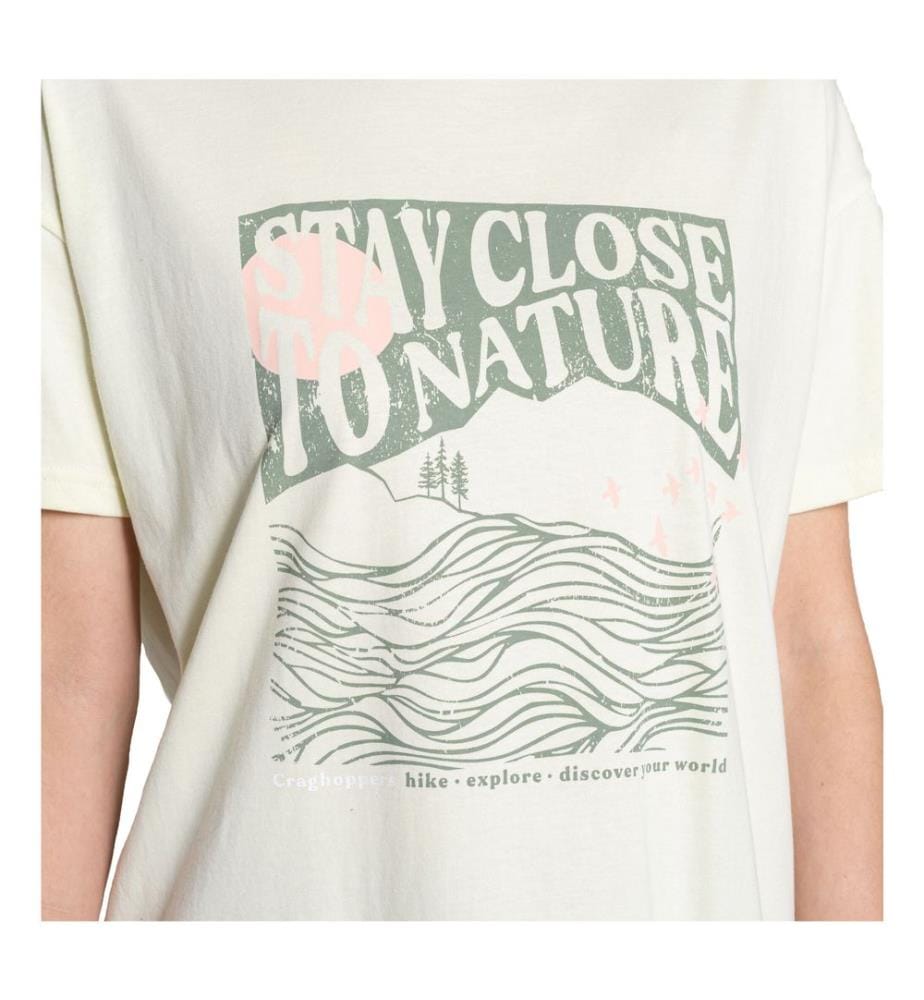 Craghoppers - "Yago Stay Close To Nature" T-Shirt für Damen, kurzärmlig
