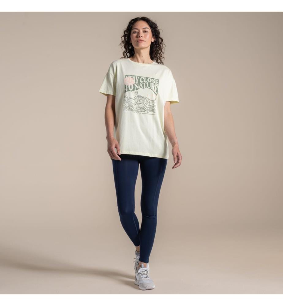 Craghoppers - "Yago Stay Close To Nature" T-Shirt für Damen, kurzärmlig