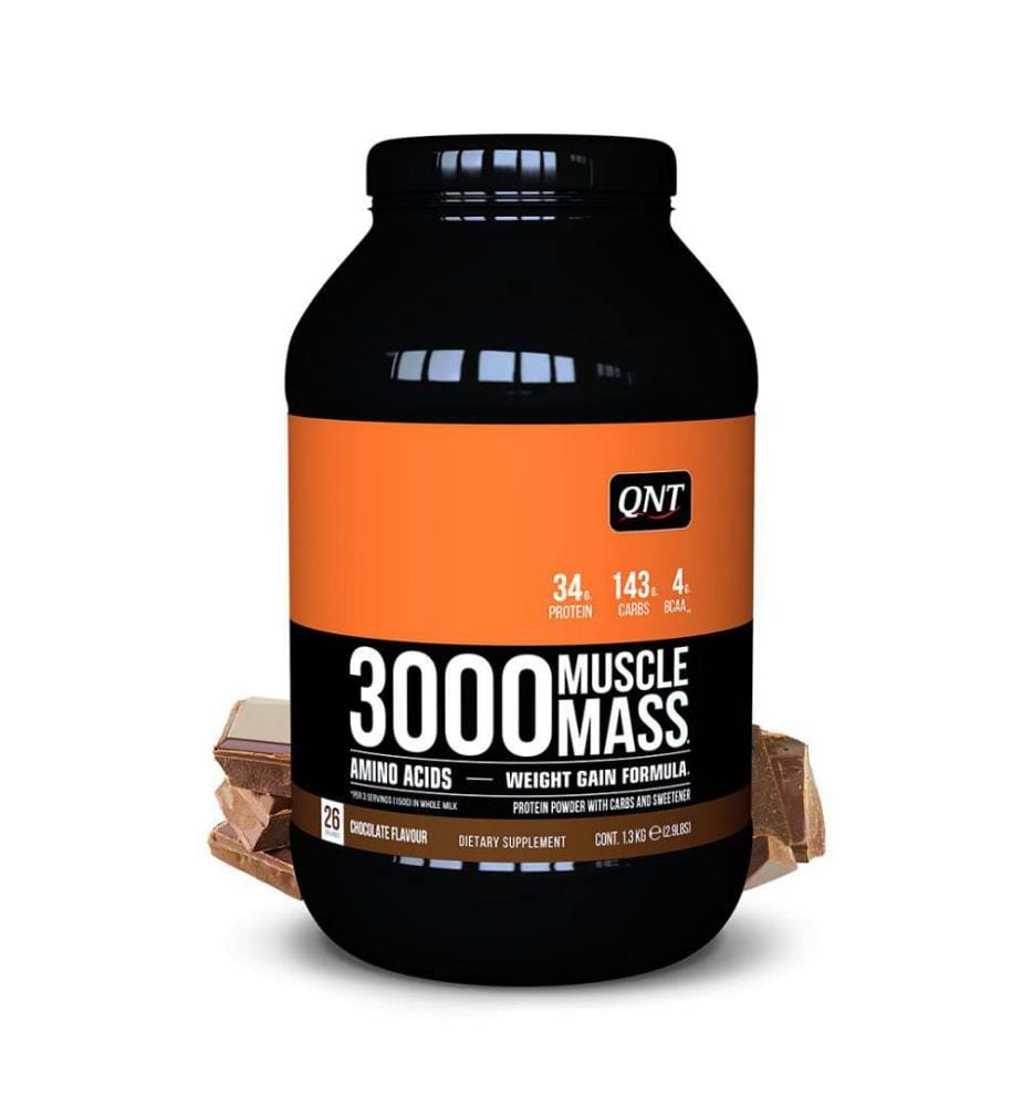 Muscle Mass 3000 Chocolade - 1300g