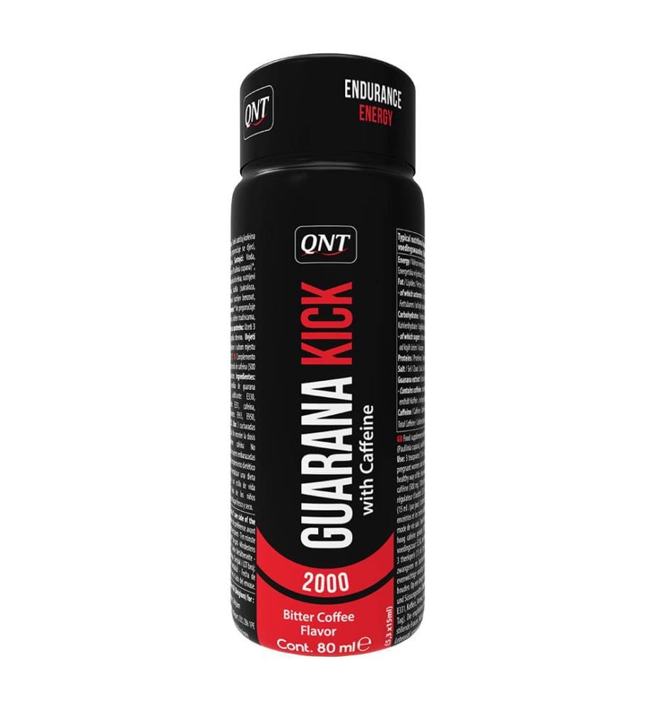 Guarana Kick 2000 Energy Booster (Guarana+Caffeine) Shot - 12 x 80ml