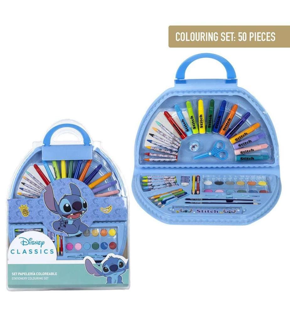 50-teiliges Stitch-Malbuch-Set