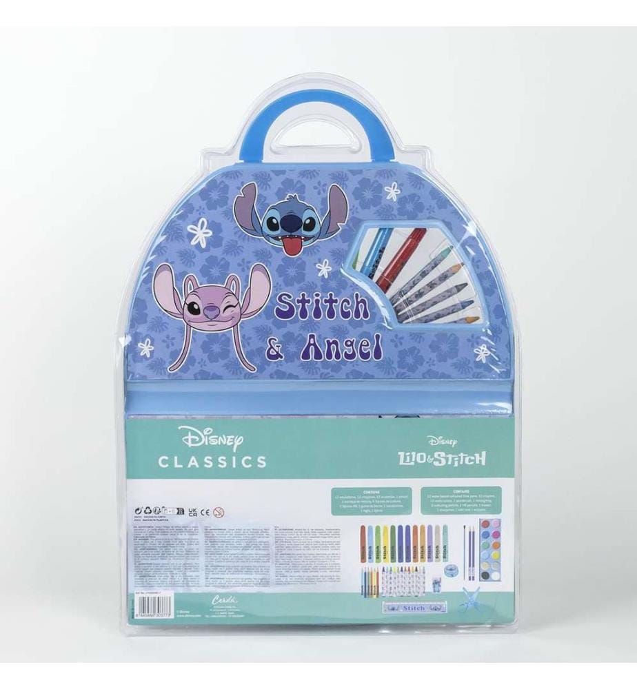 50-teiliges Stitch-Malbuch-Set