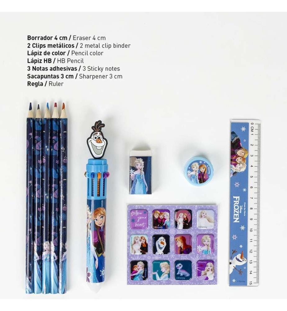 Eva Frozen Schulbedarf-Set