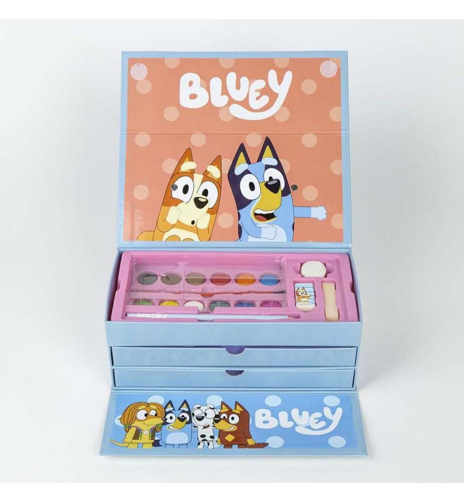 Malbuch-Set „Bluey-Koffer“