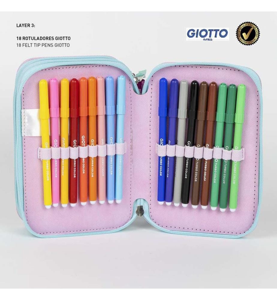 Stifteetui mit Zubehör von Giotto „Gabby's Dollhouse“