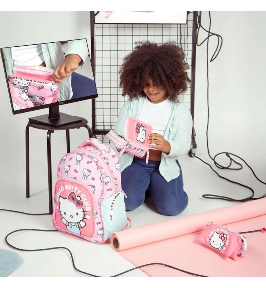Stiftetui mit Zubehör von Giotto Hello Kitty