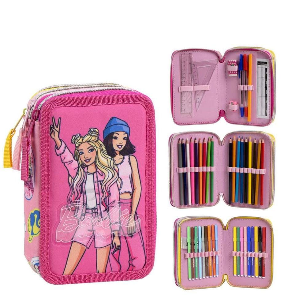 Stifteetui mit Zubehör von Giotto Barbie