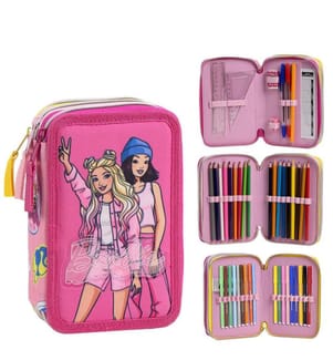 Stifteetui mit Zubehör von Giotto Barbie