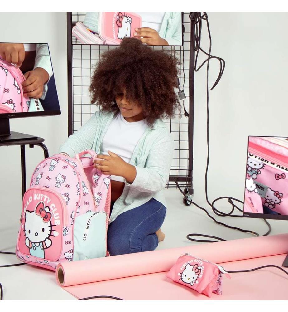 Hello Kitty Mehrzweck-Kosmetiktasche mit 3 Fächern