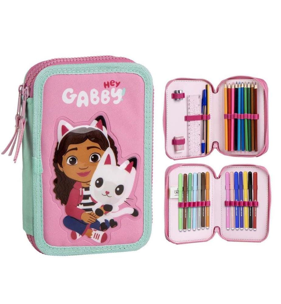 Stifteetui mit Zubehör von Gabby's Dollhouse