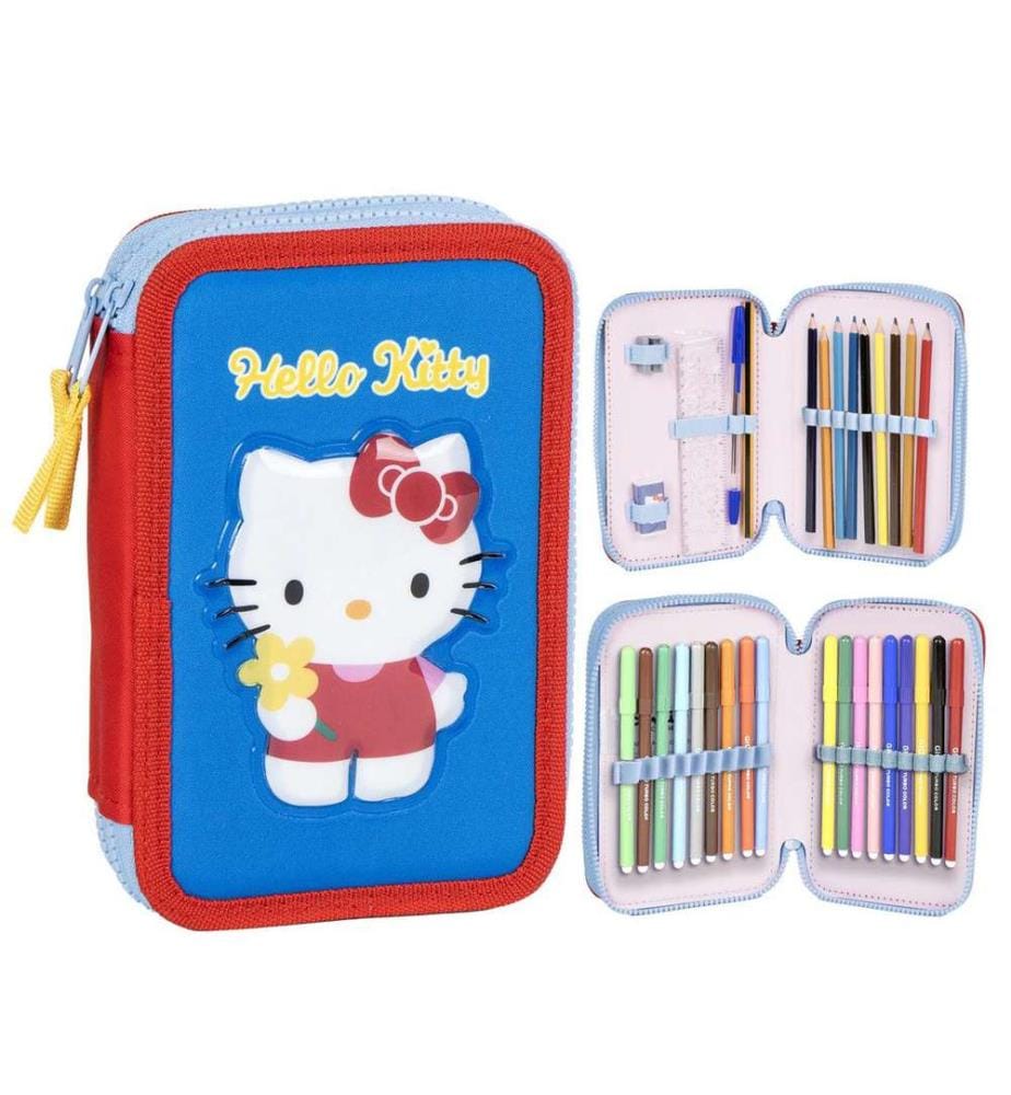 Stiftetui mit Hello Kitty-Zubehör