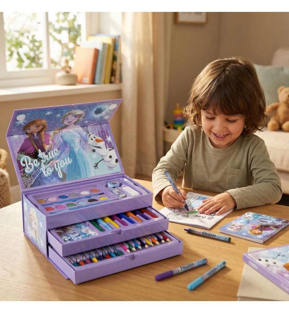 Malbuch-Set „Frozen-Koffer“