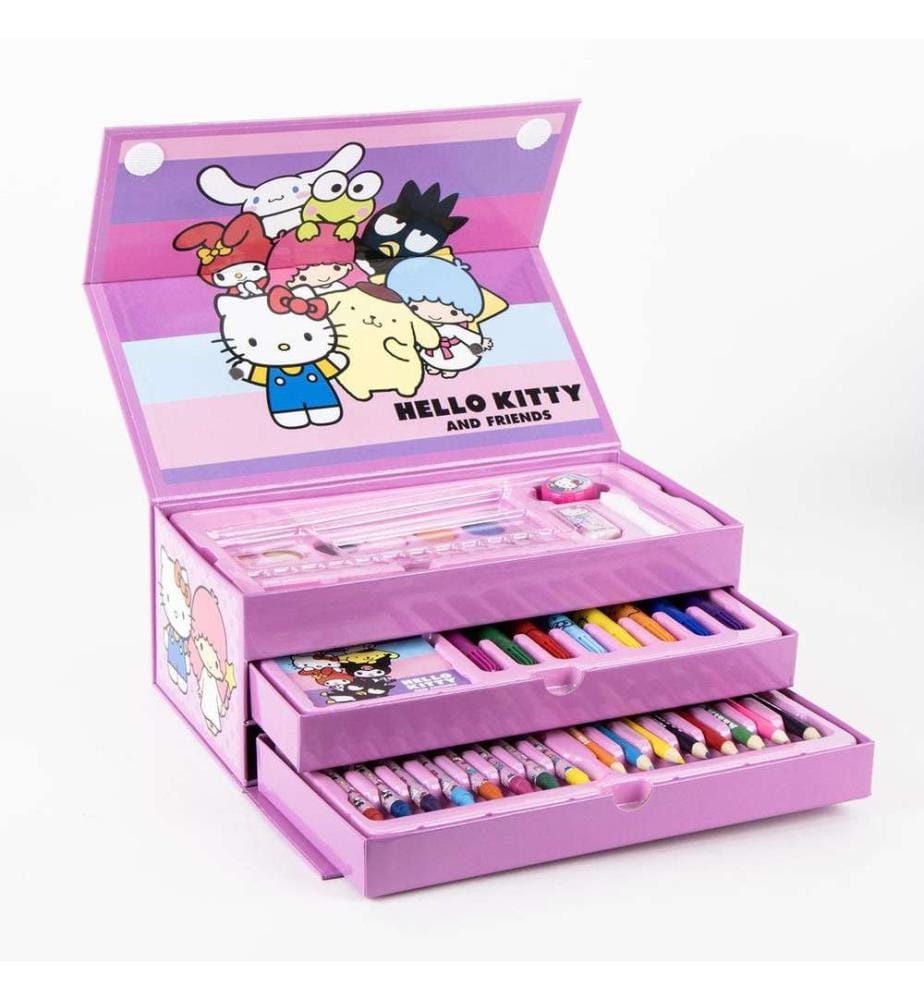"Hello Kitty Briefcase" Coloring Kit