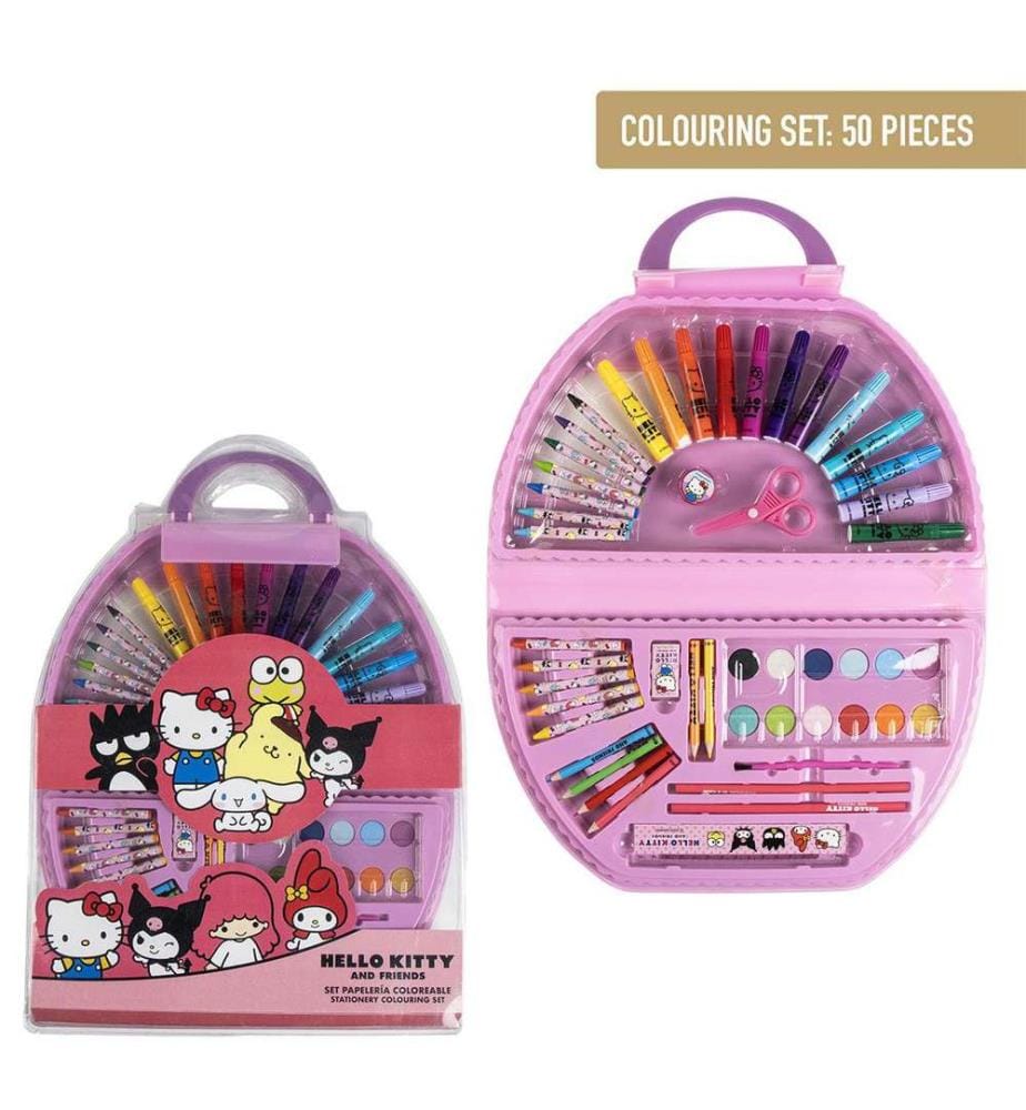 Hello Kitty-Malbuch-Set, 50 Teile