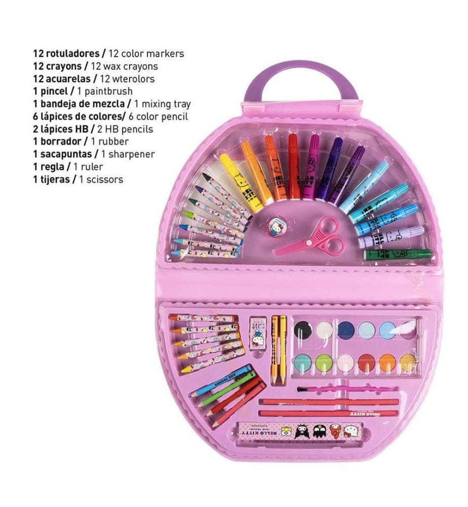 Hello Kitty-Malbuch-Set, 50 Teile