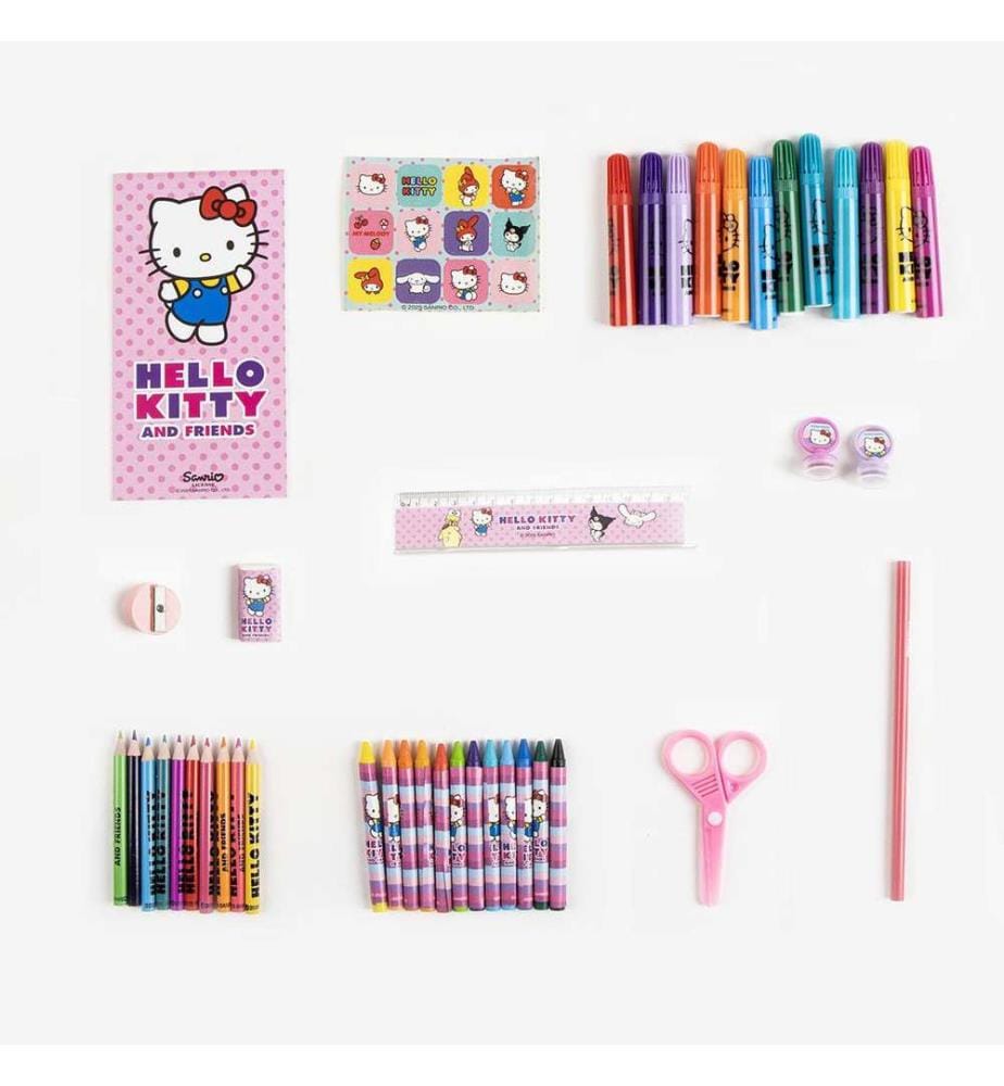 Malbuch-Set „Hello Kitty-Koffer“