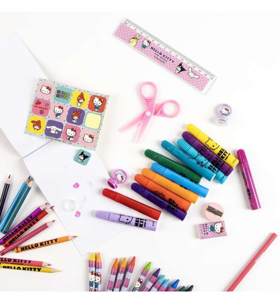 Malbuch-Set „Hello Kitty-Koffer“