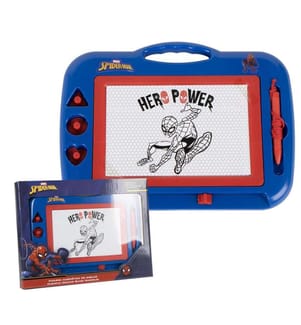 Schreibwaren-Set mit Spiderman-Magnettafel