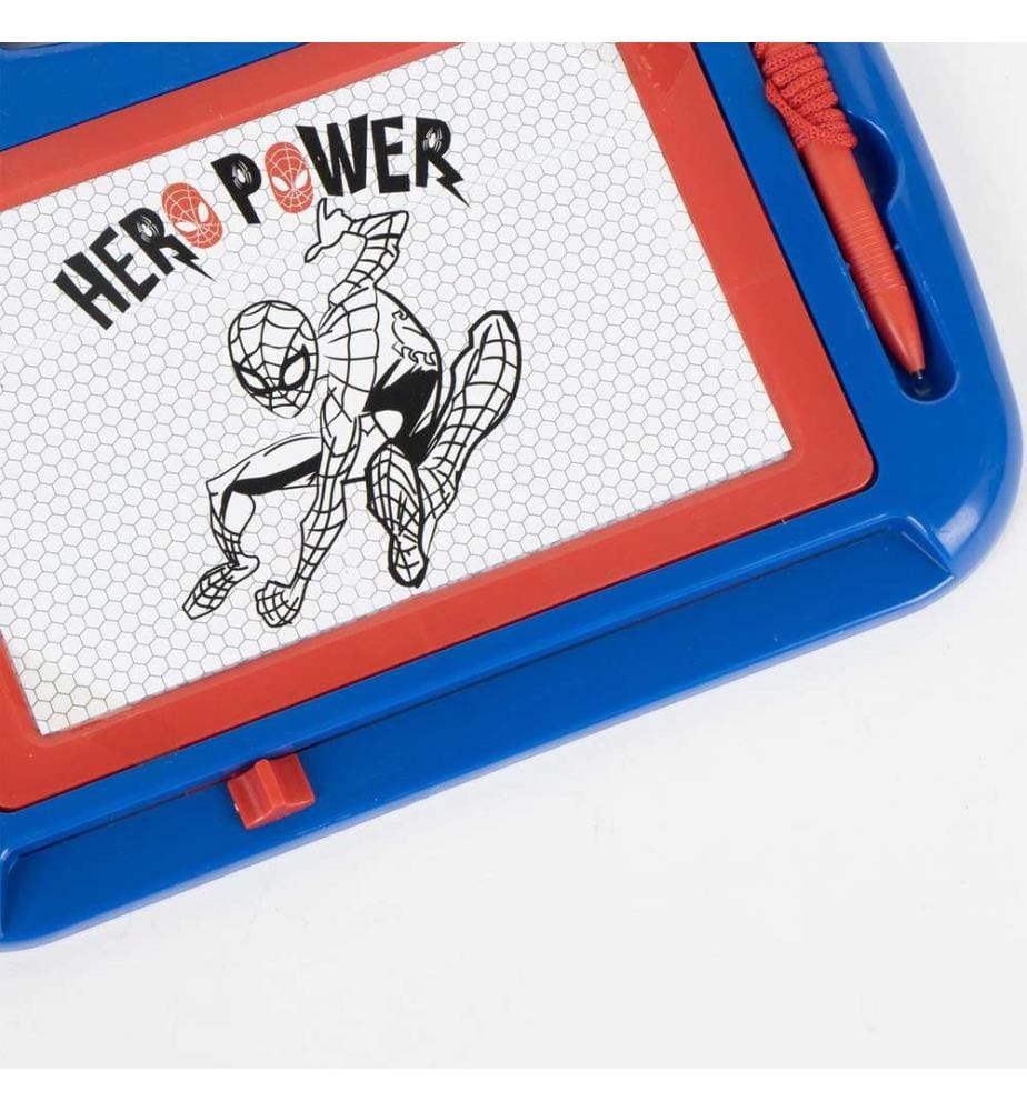 Schreibwaren-Set mit Spiderman-Magnettafel