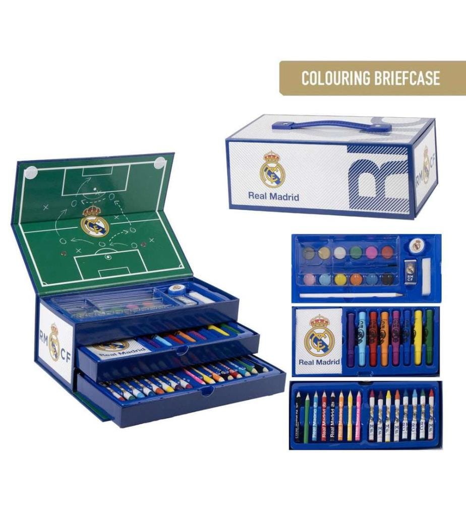 Malbuch-Set „Real Madrid-Koffer“